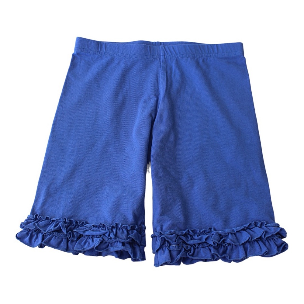 Eleanor Rose True Blue Knit Brailey Shorts. Size 14/16